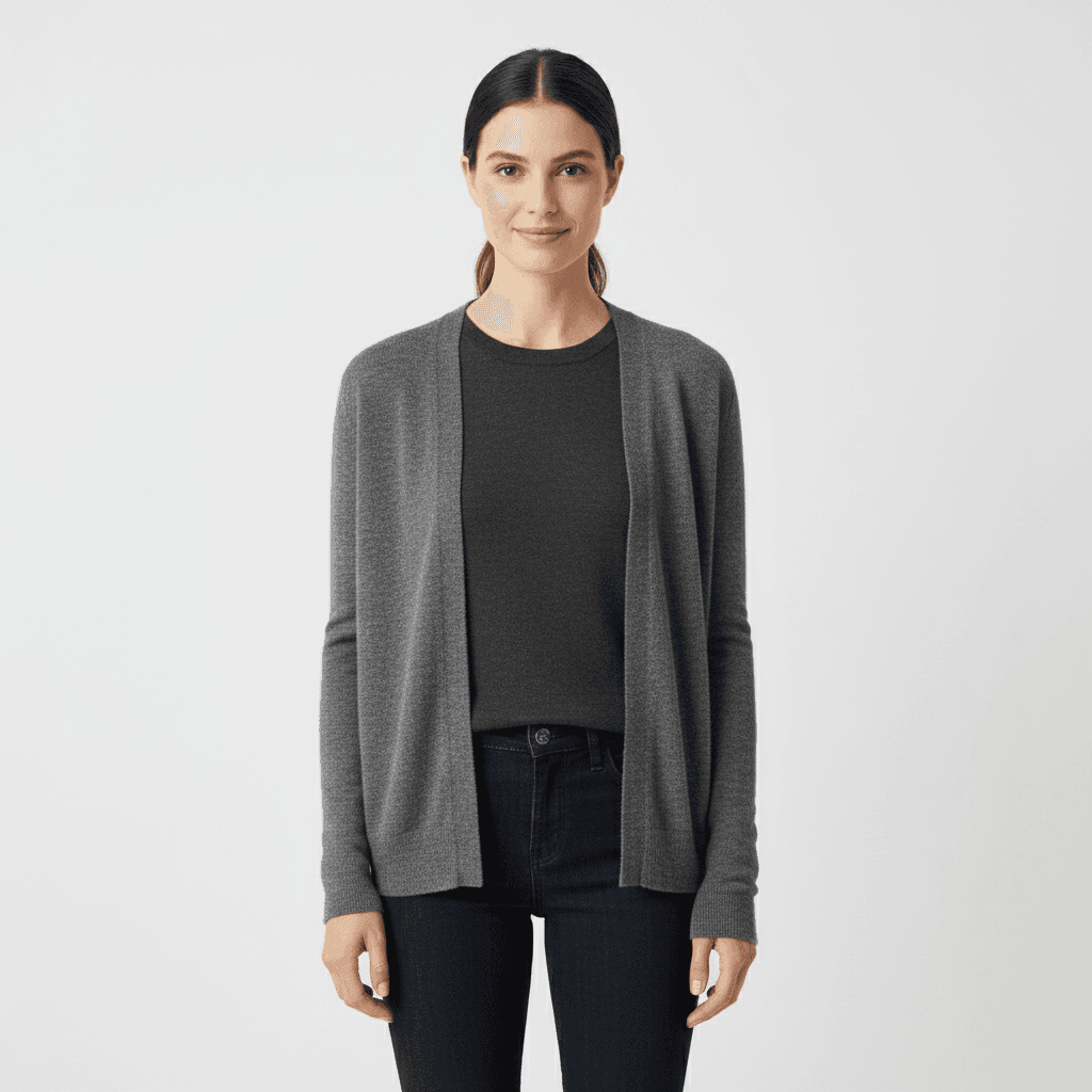 AI virtual try-on result – Creator or coach smart-casual outfit