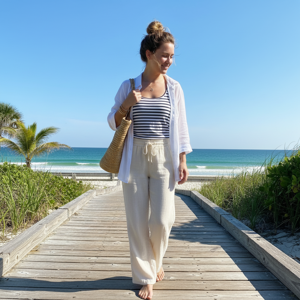 After: Casual to coastal style